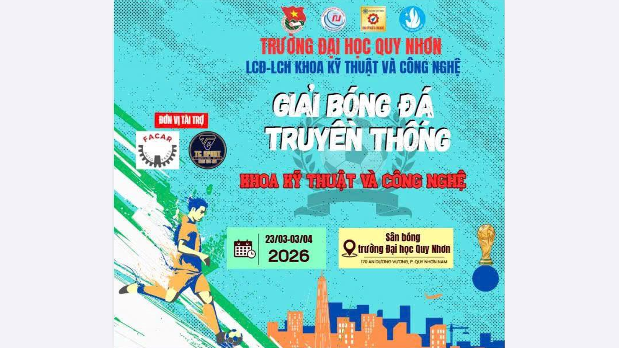 The field is heating up – the 2026 Engineering & Technology football tournament officially kicks off!